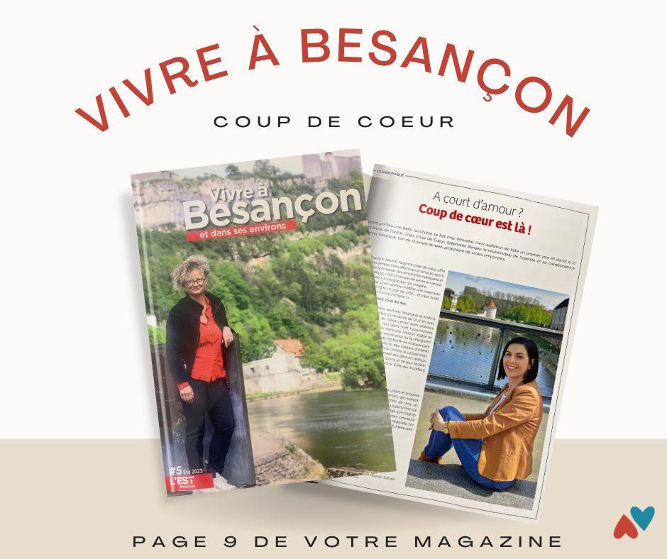 Vivre à Besançon / L'est Républicain / Agence Coup de Coeur 