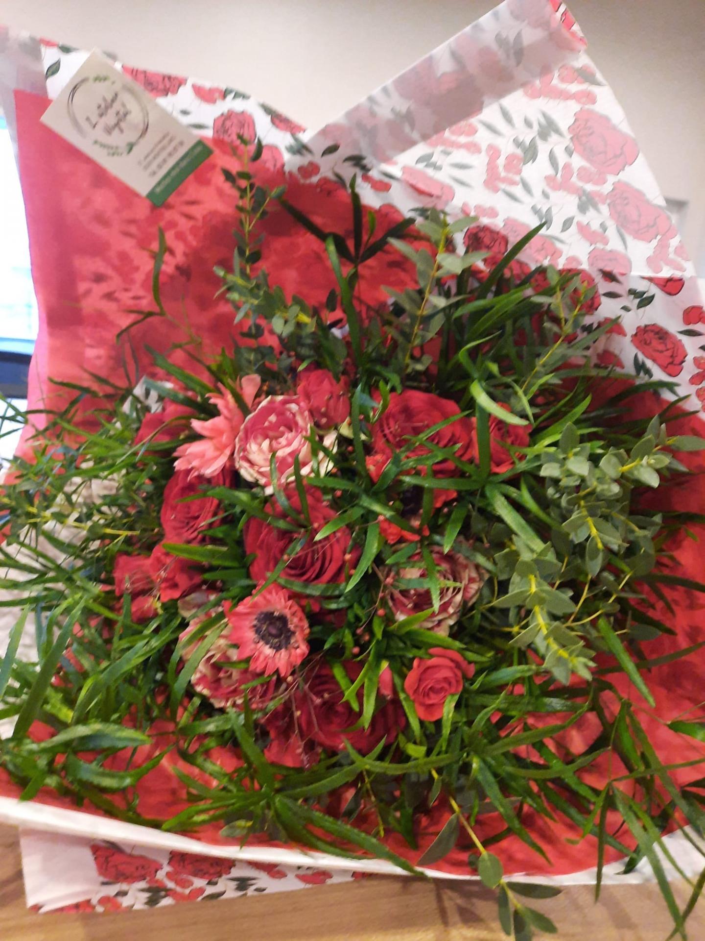 Les fleurs offertes par l'atelier Végétal de Montbéliard - Agence Coup de Coeur - 